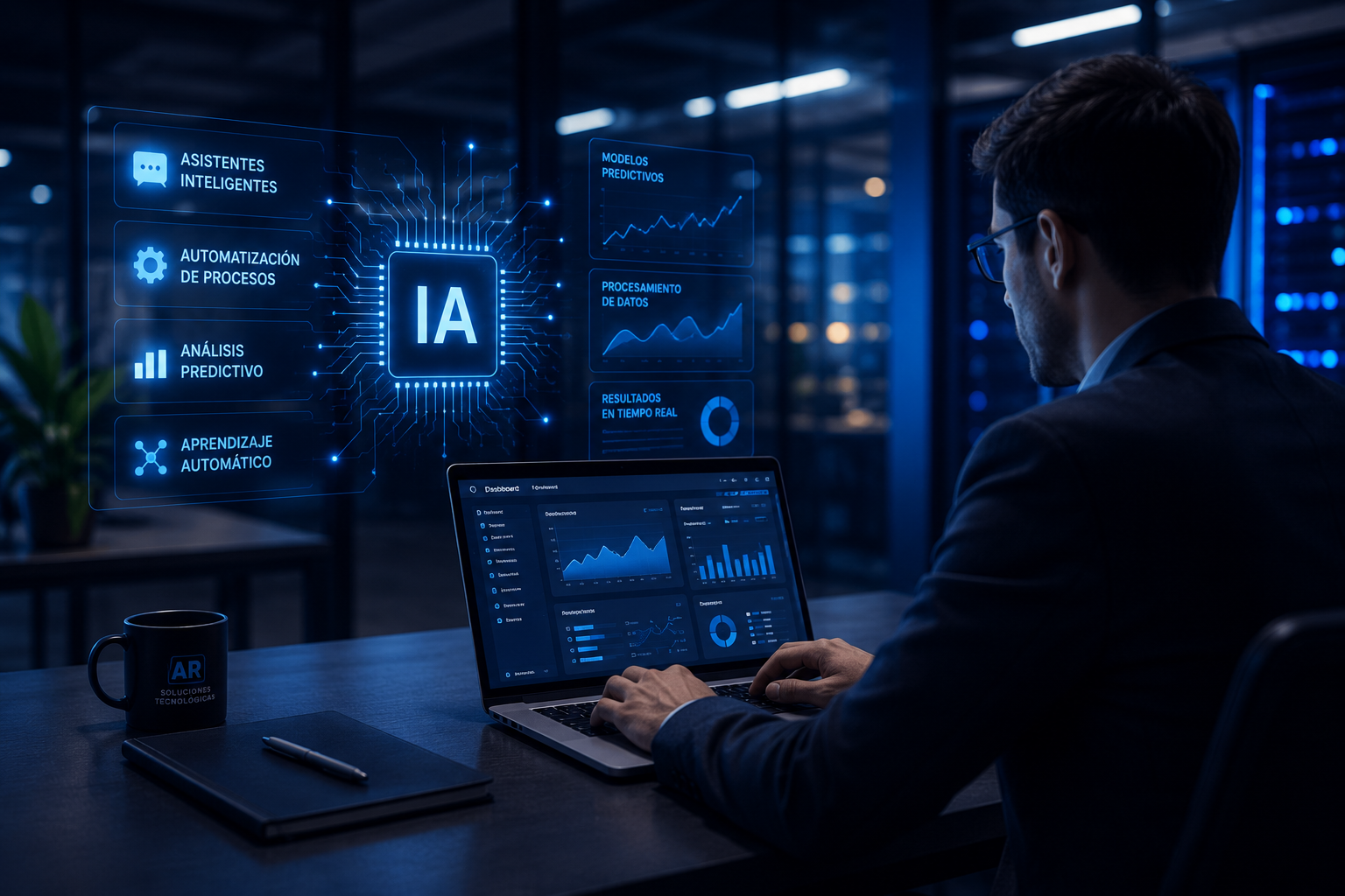 Soluciones de inteligencia artificial empresarial